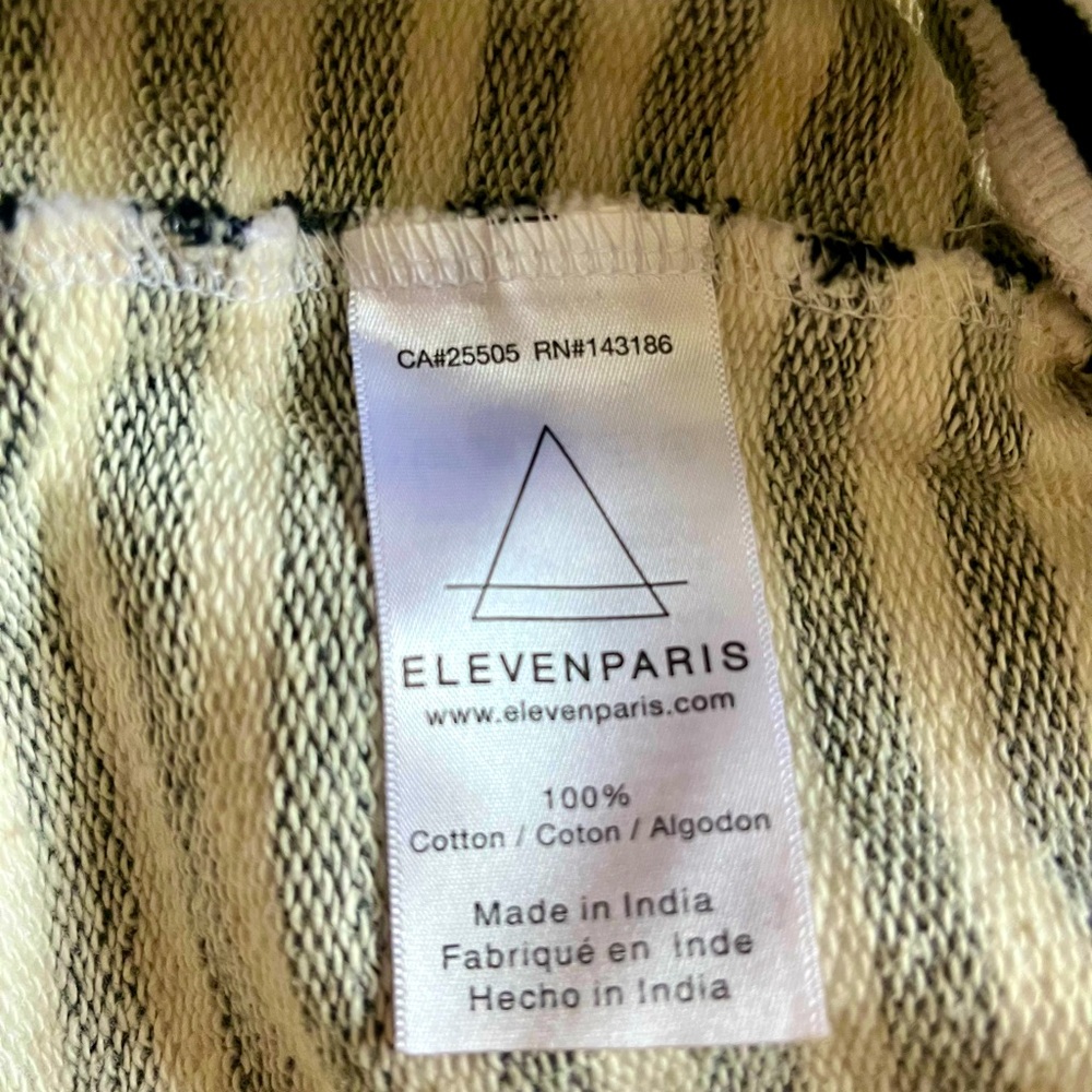 ELEVEN PARIS Trust No Man Except Leo Sweatshirt - Picture 9 of 9